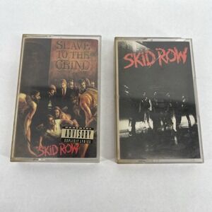 Slave to the Grind + Self Titled - Skid Row 2 CASSETTE SET